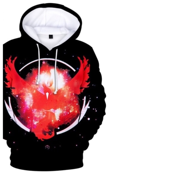 Pokemon Other - Black & Red Pokemon Hoodie